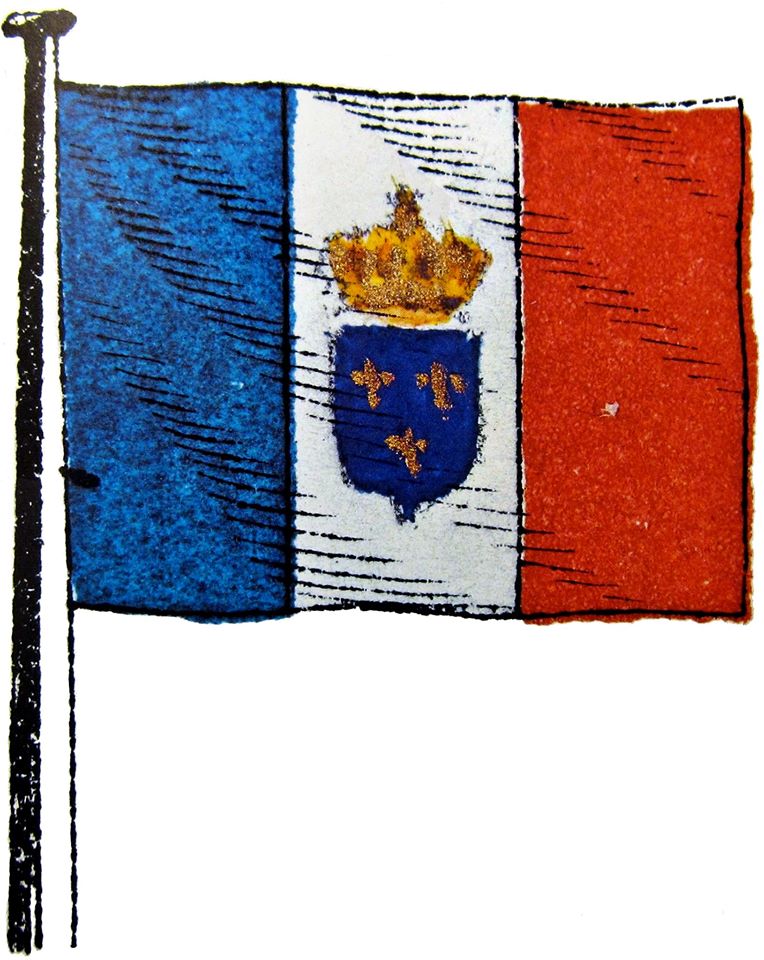 Drapeau dessiné par Chambord