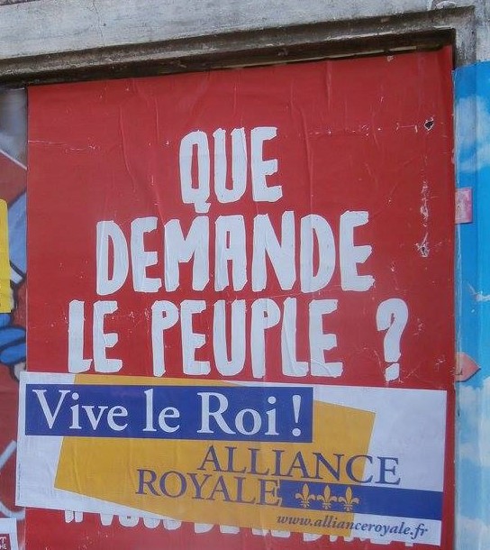 Que demande le peuple